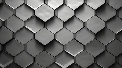 design gray hexagon background