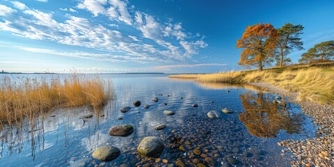 Landscape of the Baltic coast