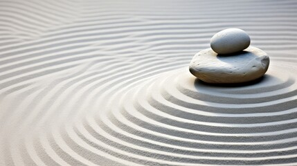 Fototapeta na wymiar tranquility symbol zen background