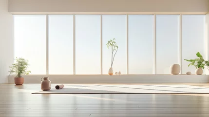Poster meditation yoga zen background © vectorwin