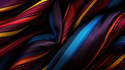 color fabric lines background