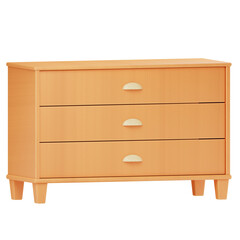 3D illustration of rack. storage