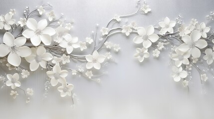 texture decoration silver background