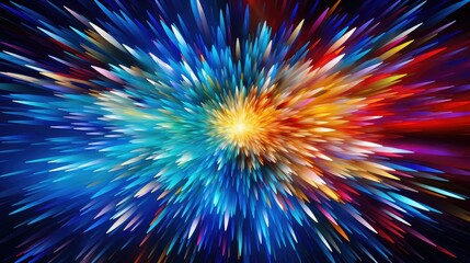 Obraz premium lively dynamic colorful background