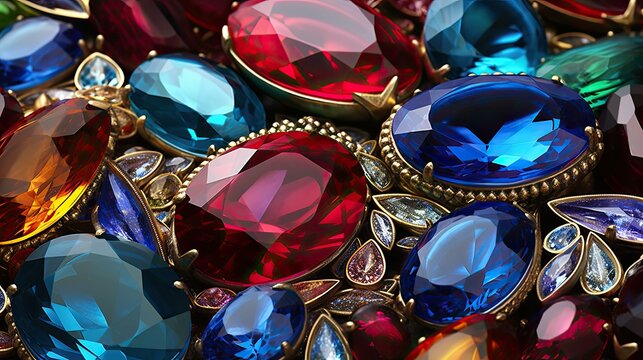 gold jewel jewelry background
