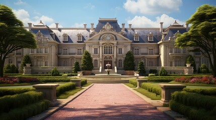 opulent home mansion building