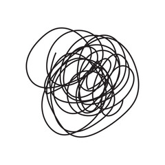 Fototapeta premium scribble logo