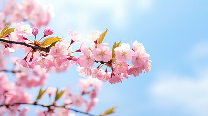 Obraz premium blooms spring nature background