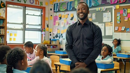 students elementary school teacher