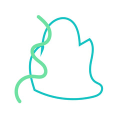 Abstract shape outline vector 