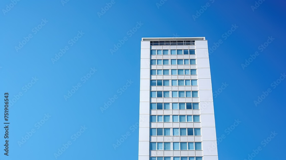 Canvas Prints tower district skyscraper building