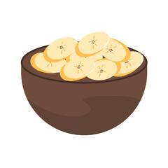 snack Plantain Banana Chips illustration