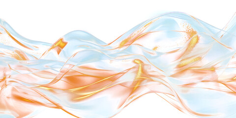 Silk isolated on transparent png.


