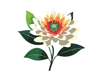 Beautiful floral flower