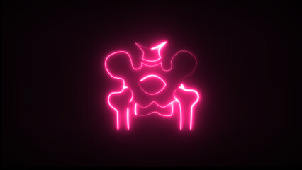 Pelvis is waist part of skeletal system. This lies between spine and lower extremity. This is called pelvic girdle.