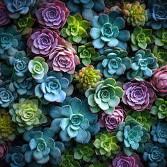 backdrop stock image minimalistic succulents