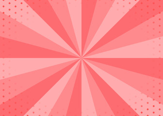 スターバーストとドットの背景、サンバースト、光線、集中線の背景素材