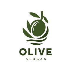 Olive Oil Logo Design Template, Premium Olive Oil product icon