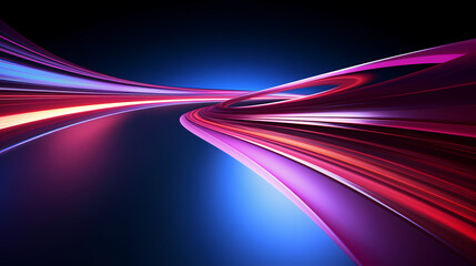 Neon speed abstract background, digital abstract background