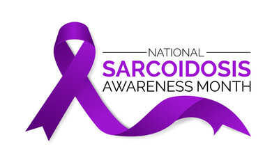 Sarcoidosis Awareness Month. Vector Design. Banner poster, flyer and background design.