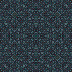 Fototapeta na wymiar Seamless braided pattern of lines. Square abstract pattern. Woven fabric texture