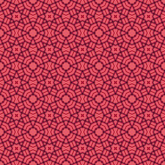 Seamless braided pattern of lines. Square abstract pattern. Woven fabric texture