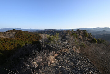 Climbing Mt. Namase-Fuji, Ibaraki, Japan