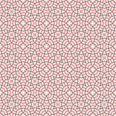 Fototapeta premium Seamless braided pattern of lines. Square abstract pattern. Woven fabric texture