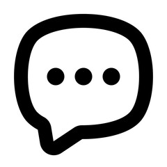 bubble chat icon