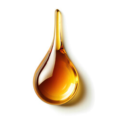 Honey spill, Sweet honey spill drip isolated isolated on transparent png.	
