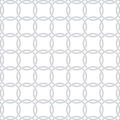 Circle art seamless pattern background.