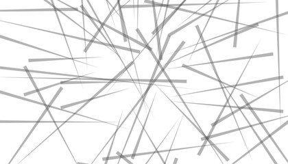 Abstract banner with an asymmetric texture. random chaotic lines of modern design. illustration isolated on transparent background.