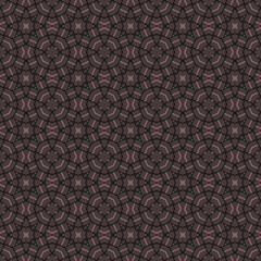Seamless braided pattern of lines. Square abstract pattern. Woven fabric texture