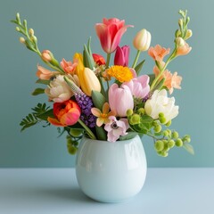 Embrace the Joy of Spring with Our Easter-Inspired Flower Arranging Kits, Perfect for Adding a Burst of Color to Your Home