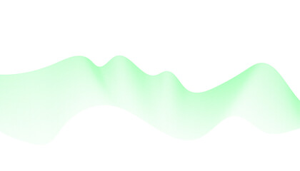 Hand drawn lines. Abstract wavy stripes on a white background isolated. Curved smooth design. Vector illustration