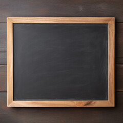 Blank blackboard template