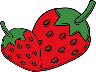 Strawberry Illustration