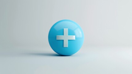 Obraz premium healthcare 3d illustration generative ai