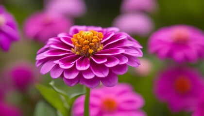 Obraz premium Vibrant garden beauty in bloom