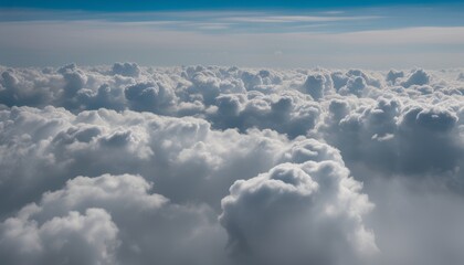 Fototapeta na wymiar Exploring the vastness of the sky above the clouds