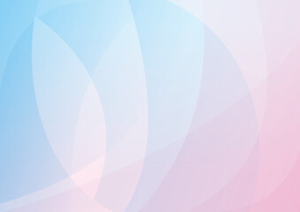 曲線で作ったソフトな雰囲気のグラデーション背景素材