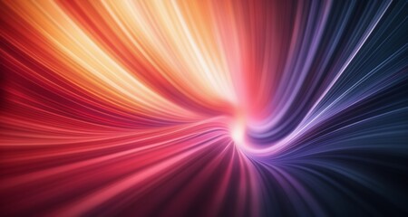 Obraz premium Vibrant abstract swirls in motion