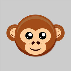 monkey vector illustration