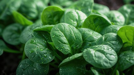 food Organic Spinach