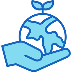 Fototapeta premium Save The Planet Icon
