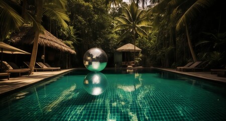  Escape to Paradise - A serene tropical pool retreat