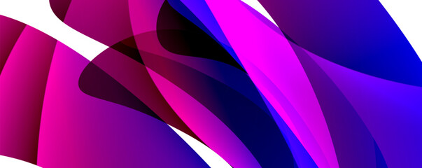 Colorful curve design concept. Vector Illustration For Wallpaper, Banner, Background, Card, Book Illustration, landing page