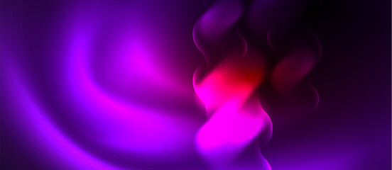 Neon magic light design. Vector Illustration For Wallpaper, Banner, Background, Card, Book Illustration, landing page