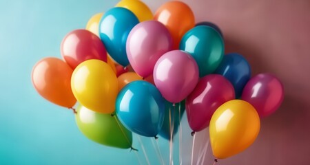 Obraz premium Bright balloons, bright smiles!