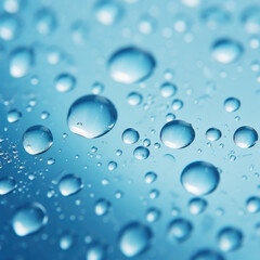 Soft Water Droplets Background